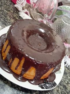 Foto de Bolo cenoura com brigadeiro